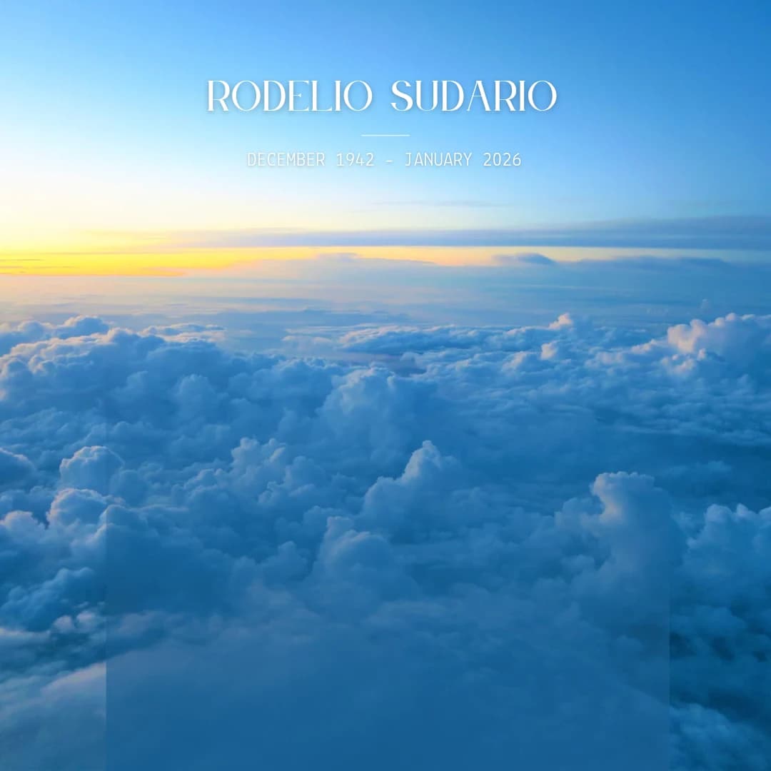 Rodelio Sudario memorial cover